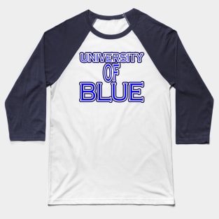 University Of Blue Baseball T-Shirt